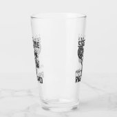 Custom name Street Bike Glas (Links)