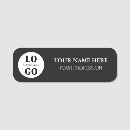 Custom Name Tag For Employee (Voorkant)