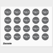 Custom Name Thank You Stickers (Feuille)