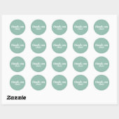 Custom Name Thank You Stickers (Feuille)