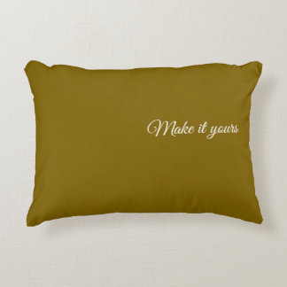 Custom Name Throw Pillow – Geometric Gradient Desi Accent Kussen