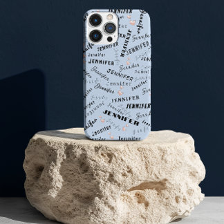 Custom Name Typography Pattern