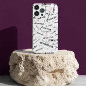 Custom Name Typography Pattern