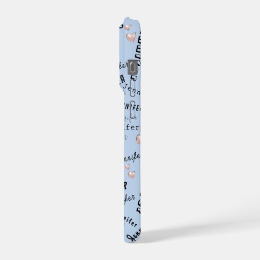 Custom Name Typography Pattern (Côté gauche)