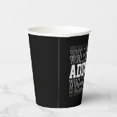 CUSTOM NAME Vanishing Volleyball Team Player Papieren Bekers (Rechts)