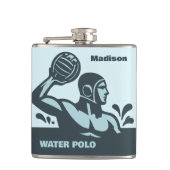 Custom Name Water Polo Heupfles (Voorkant)