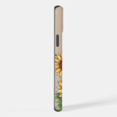 Custom Name Watercolor Sunflower Rustic (Côté droit)