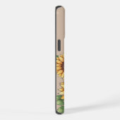 Custom Name Watercolor Sunflower Rustic (Côté droit)