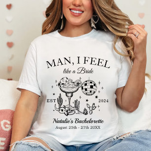 Custom Nashville Bachelorette Party Social Club T-shirt