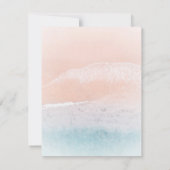 Custom Nature Plage Sable Mer Modèle (Dos)