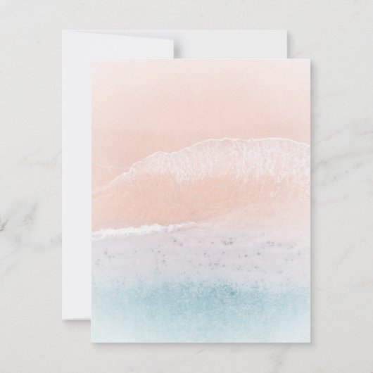 Custom Nature Plage Sable Mer Modèle (Dos)