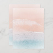 Custom Nature Plage Sable Mer Modèle (Devant / Derrière)