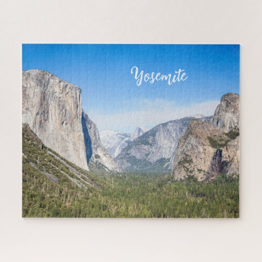 Custom Natuur Green Valley Yosemite Legpuzzel (Horizontaal)