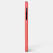 Custom Navy Donkerblauw Wit Blush Roze Strepen Case-Mate iPhone Case (Achterkant/links)