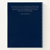 Custom Navy Floral Postpartum Journal For New Moms (Dos)