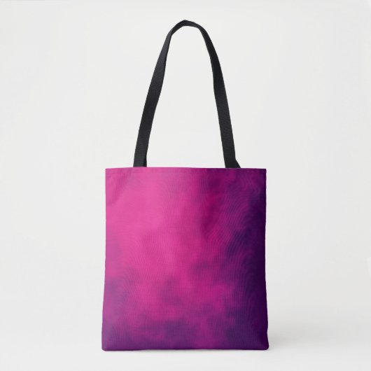 Custom Neon Roze Canvas tas (Voorkant)