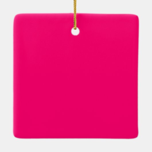 Custom Neon Roze Ornament (Achterkant)