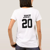 Custom net getrouwd bruid & bruidegom koppels t-shirt (Achterkant)