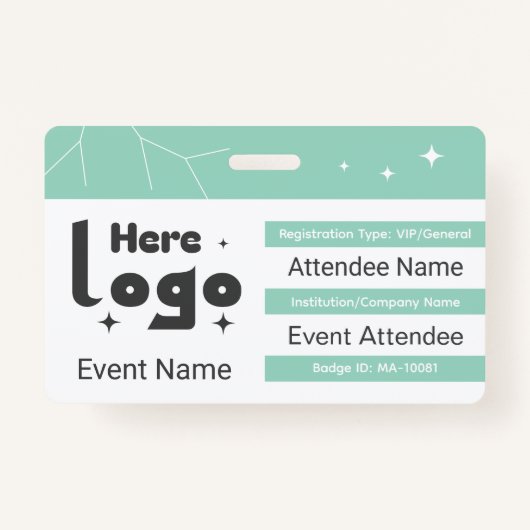 Custom Networking Event Badge ID (Devant)