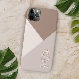 Custom Neutraal Bruin Ivoor Beige Taupe Natuurlijk iPhone 11 Pro Max Hoesje