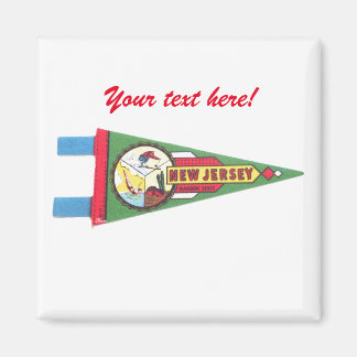 Custom New Jersey NJ Souvenir Magnet Favor Magneet