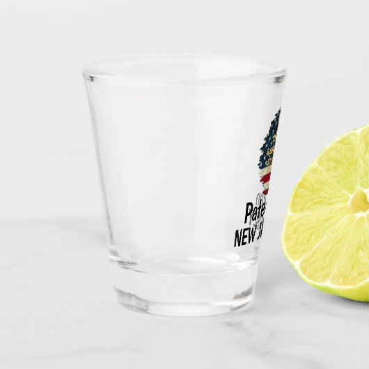 Custom New Jersey State Shot Glass Shot Glas (Links)