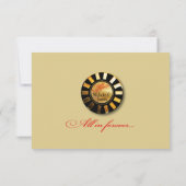 ::CUSTOM:: Nichole & Jason Las Vegas RSVP (Achterkant)