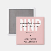 Custom NNP Neonatale Verpleegkundige Practitioner Magneet (Voorkant / Achterkant)