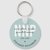 Custom NNP Neonatale Verpleegkundige Practitioner Sleutelhanger (Achterkant)