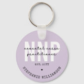 Custom NNP Neonatale Verpleegkundige Practitioner Sleutelhanger (Voorkant)