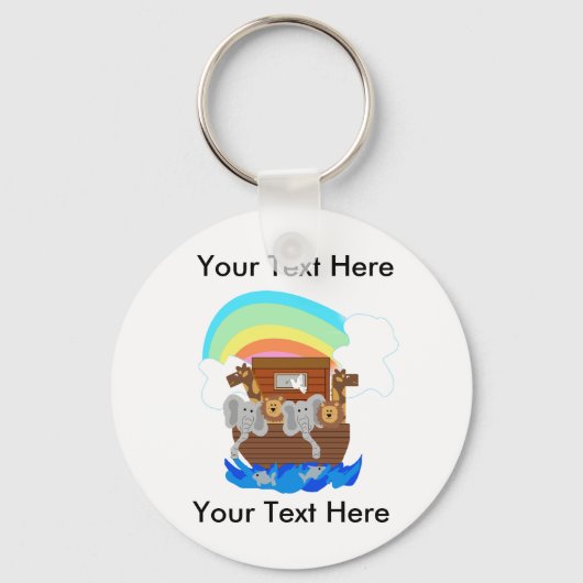 Custom Noah's Ark Sleutelhanger (Voorkant)