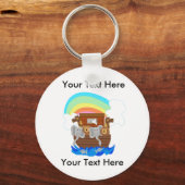 Custom Noah's Ark Sleutelhanger (Voorkant)