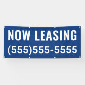Custom Now Leasing Banner (Horizontaal)