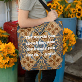 Custom Nowruz Iraans Nieuwjaar Gift Khatam Art Draagtas