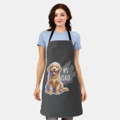 Custom nummer een vader schort (Gedragen)