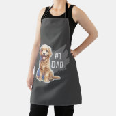 Custom nummer een vader schort (Insitu)