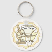 Custom Nurse Collage Sleutelhanger (Voorkant)