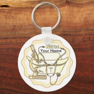 Custom Nurse Collage Sleutelhanger