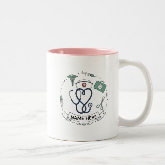 Custom Nurse Gift Mug (Droit)