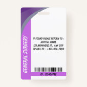 Custom Nurse ID Badge for Healthcare Employees (Dos)