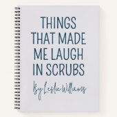 Custom Nurse journal gift, Nurse appreciation gift (Devant)