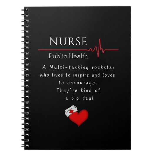 Custom Nurse Specialty Notitieboek (Voorkant)