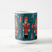 custom nutcracker 5 face photo Mug coffee cup (Centre)