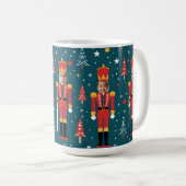 custom nutcracker 5 face photo Mug coffee cup Koffiemok (Voorkant rechts)