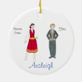 Custom Nutcracker Ornament for Ashley B, neem 3 (Achterkant)