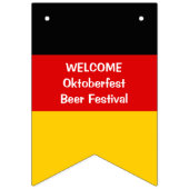 Custom OKTOBERFEST German Beer Vlaggetjes (Tweede vlag)