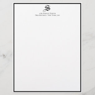 Custom Old English  Font Professional Briefhoofd