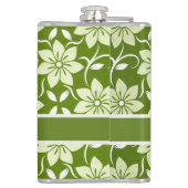 Custom Olive Blossom Repeat Heupfles (Achterkant)