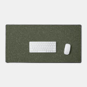 Custom Olive Green Desk Mat - Slank & Modern (Keyboard & Muis)