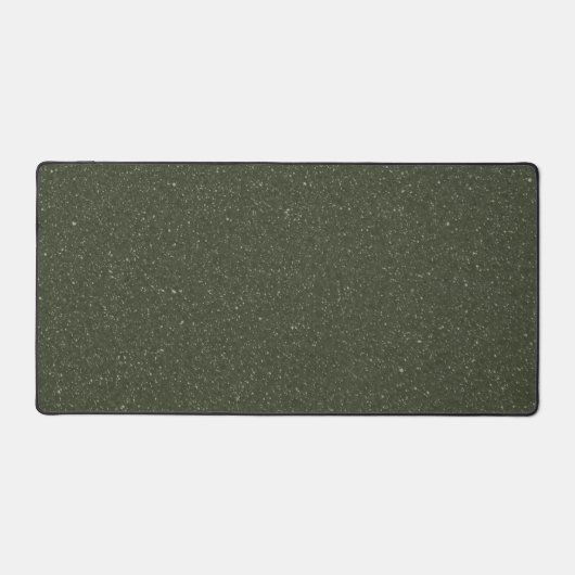 Custom Olive Green Desk Mat - Slank & Modern (Voorkant)